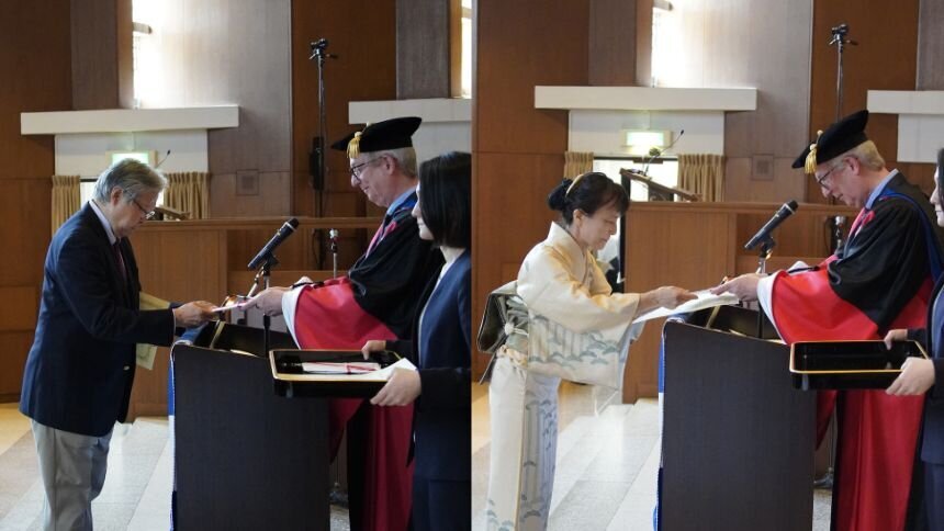 Left: Yuichi Yoshitomi  Right: Chi-Q-jin