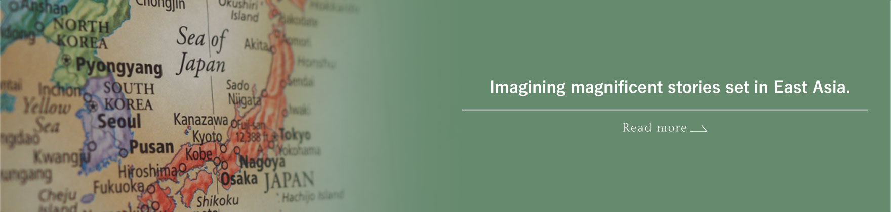 Imagining magnificent stories set in East Asia. Global, History and Japanese History